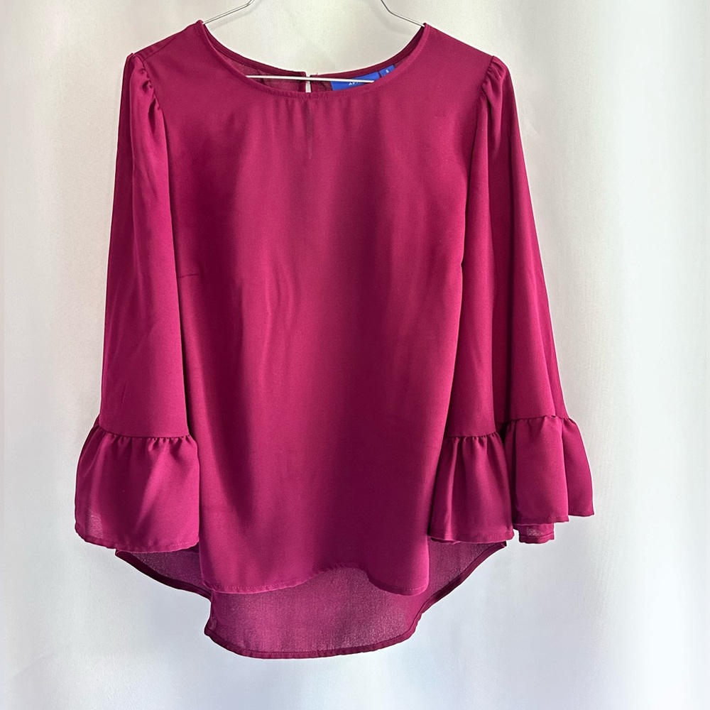 APT. 9 Women’s Blouse With Statement Bell Sleeves